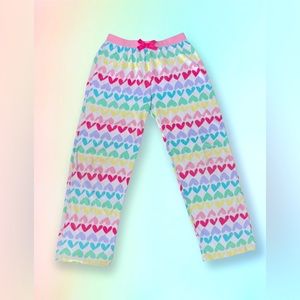 Super Soft Heart Rainbow PJ Pants